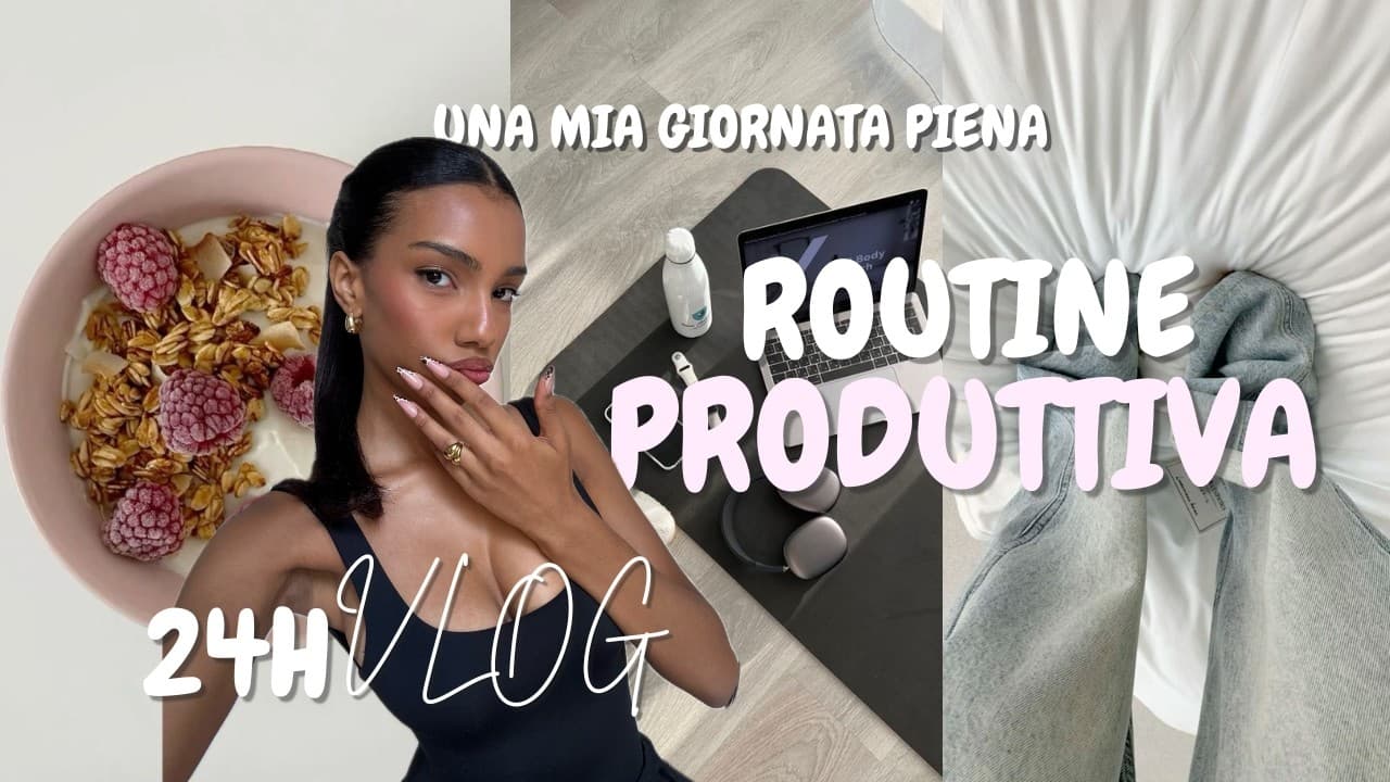 Una mia GIORNATA PRODUTTIVA⭐️ | VLOG