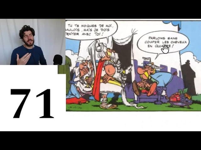 Learn French with ASTERIX #71