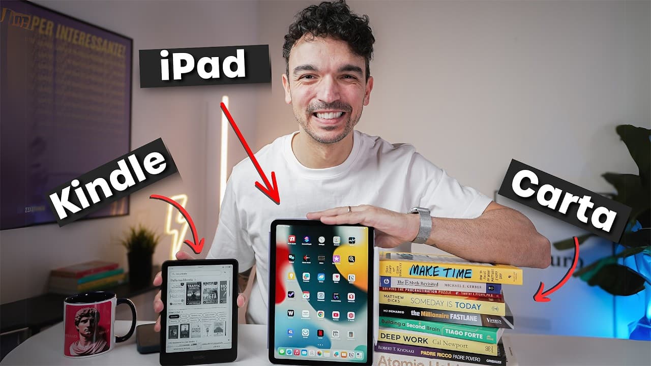Kindle iPad Carta - qual è il modo migliore di leggere?