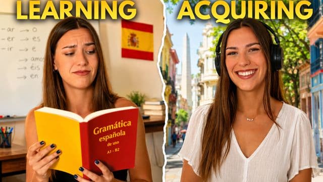 Are You Learning or Acquiring Spanish?