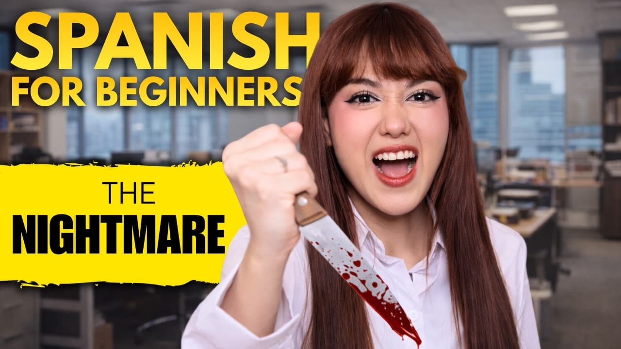 Spanish Story for Beginners: "The Nightmare" (A1-A2)