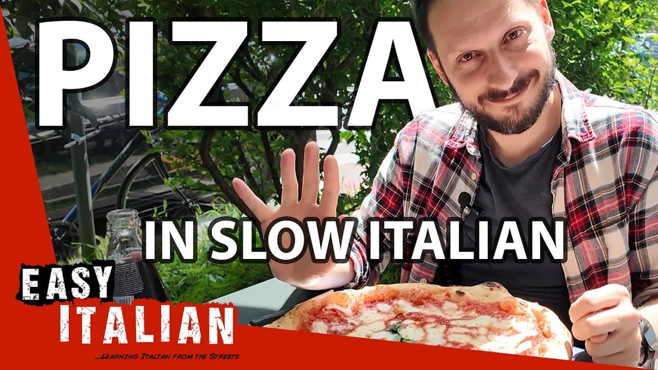 Eating Pizza in Slow Italian | Super Easy Italian 67