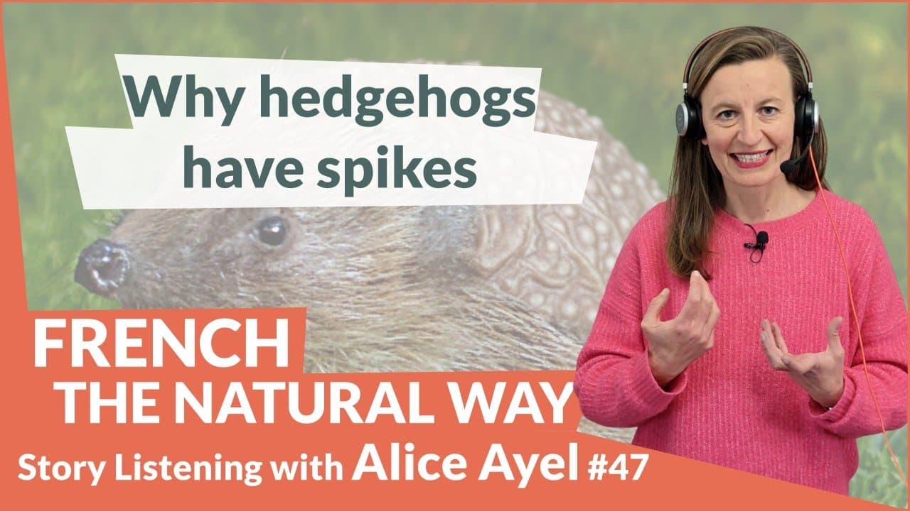 🦔 Pourquoi le hérisson a des piquants? | A Bulgarian Tale in French | Story Listening #47