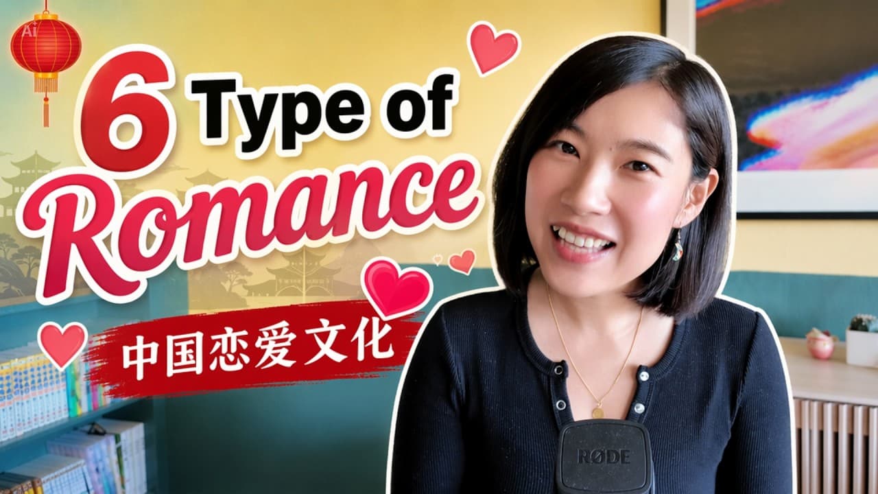 HSK 3 Chinese Listening Comprehensible Input/6 Types of Romance