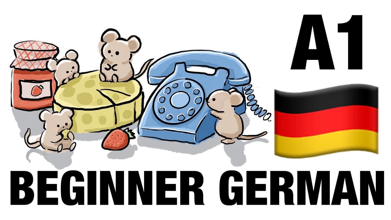 Where is the mouse? Comprehensible Input German / superbeginner