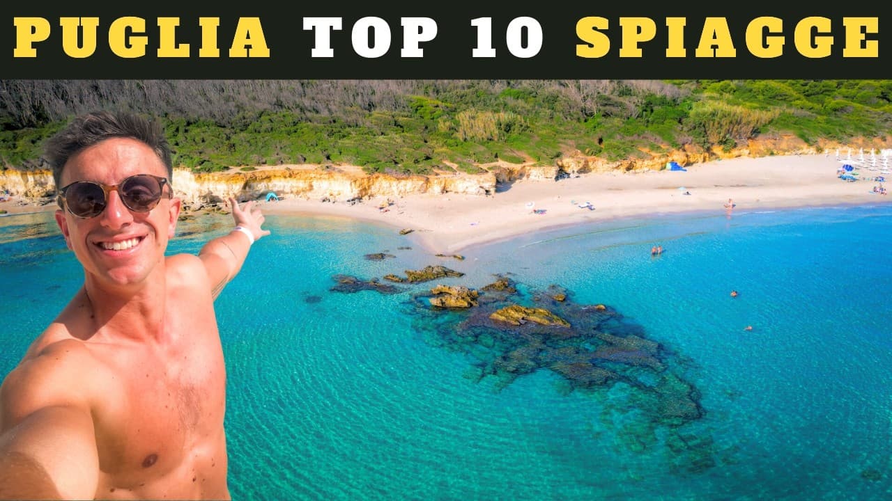 TOP 10 SPIAGGE in PUGLIA 🇮🇹 Le spiagge più belle + 5 BONUS imperdibili! 🏖️