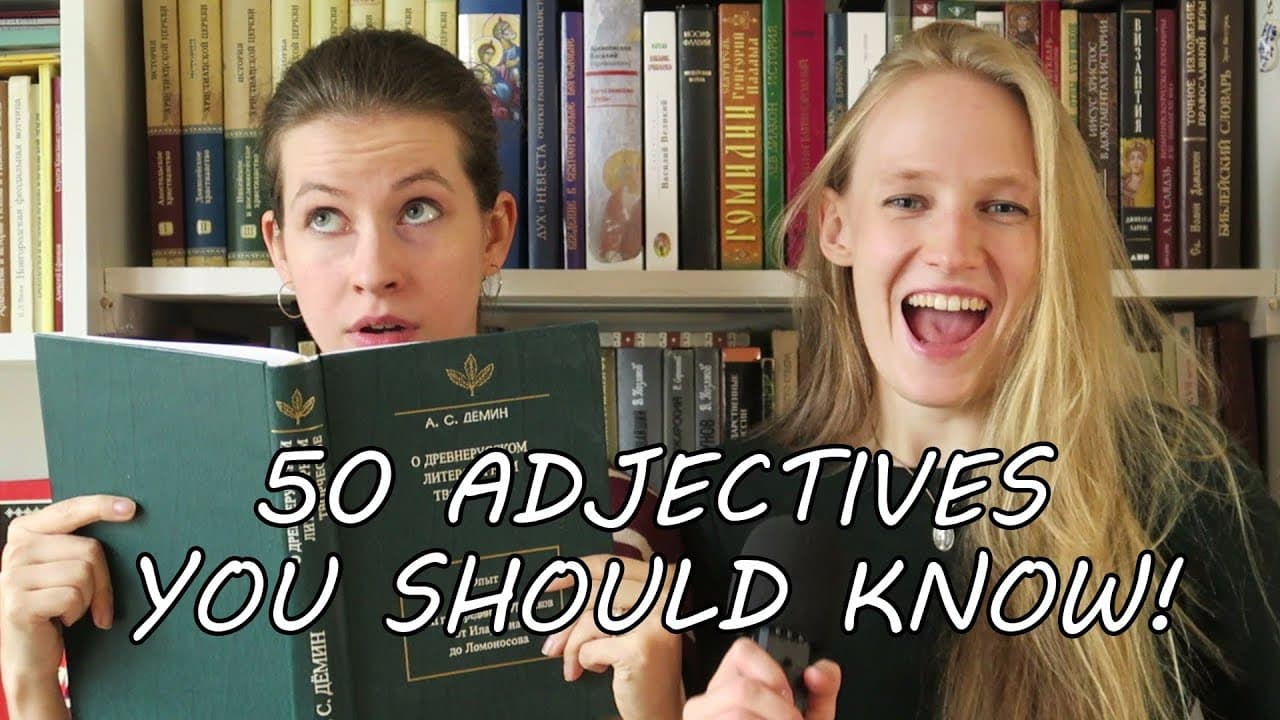 50 Adjectives Antonyms You Have To Know | Your Russian 8