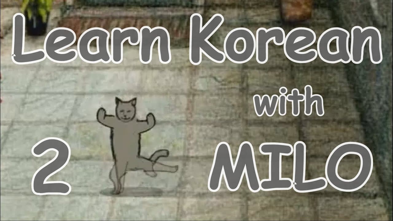 Learn Korean with games - [Milo and the Magpies] ep2