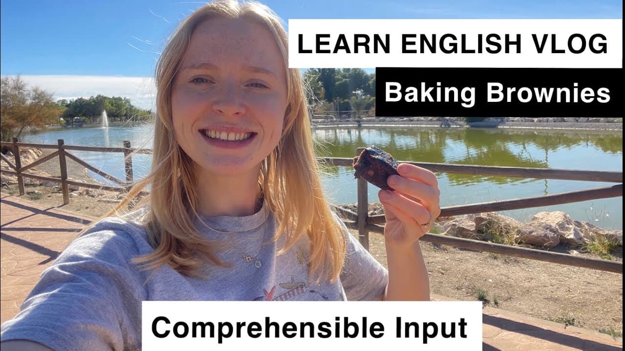 Listen and Learn English Vlog with Native | Visual Learning | Comprehensible Input | Let’s bake |