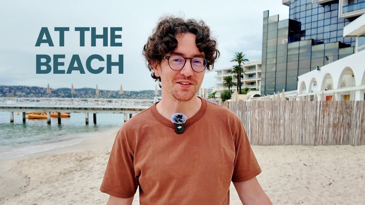 At the beach - Complete beginner French (Comprehensible Input)