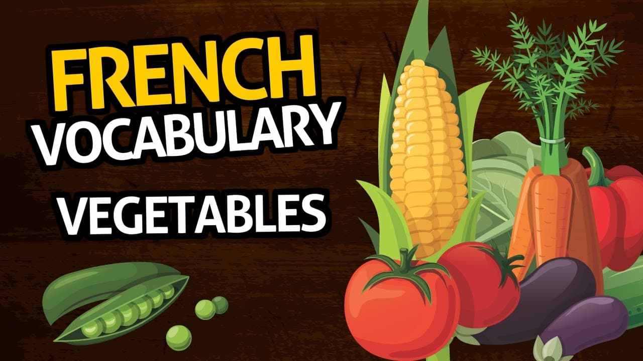 Learn French Vocabulary with OUINO™: Lesson #13 (Vegetables)