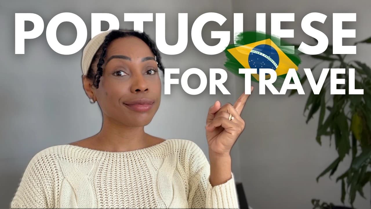 Easy Brazilian Portuguese Phrases for Tourists | Get ready for your next trip!