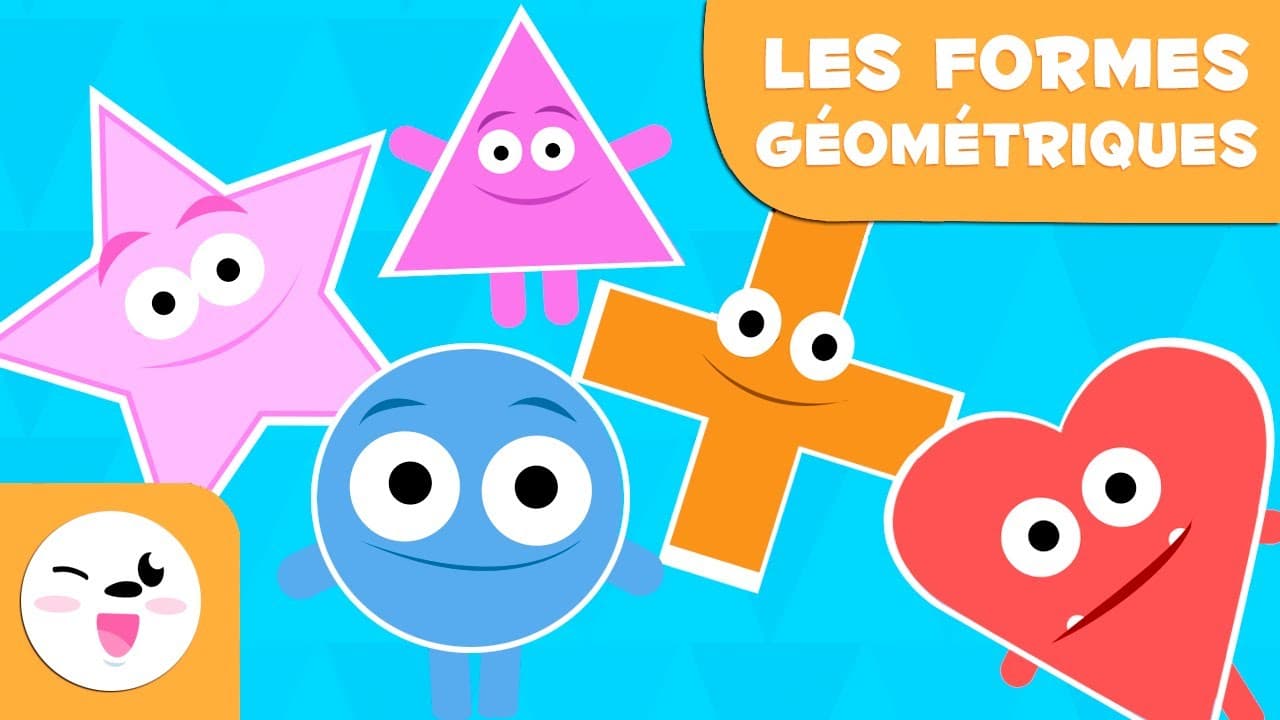 Les formes géométriques pour les enfants - Vocabulaire infantile