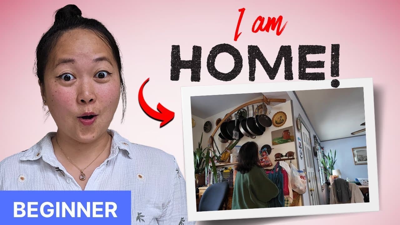 Come With Me to My Family’s Home in the U.S. - Chinese Comprehensible Input - Beginner