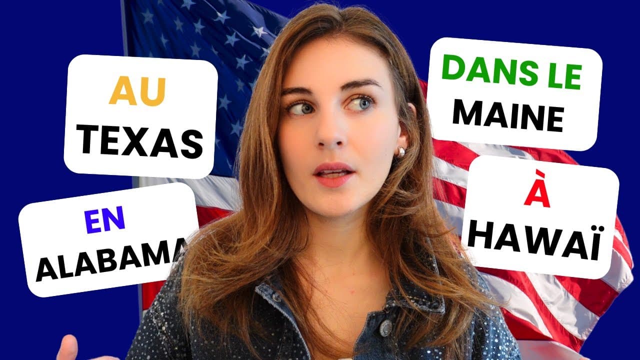 Ne fais plus CETTE erreur !! Les prépositions devant les pays et les Etats