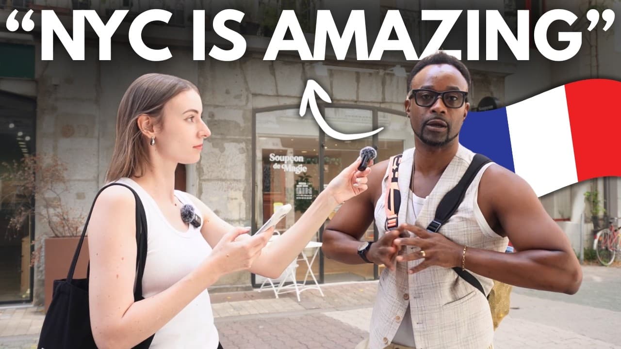 Street Interviews: What Do French People Think of the US?
