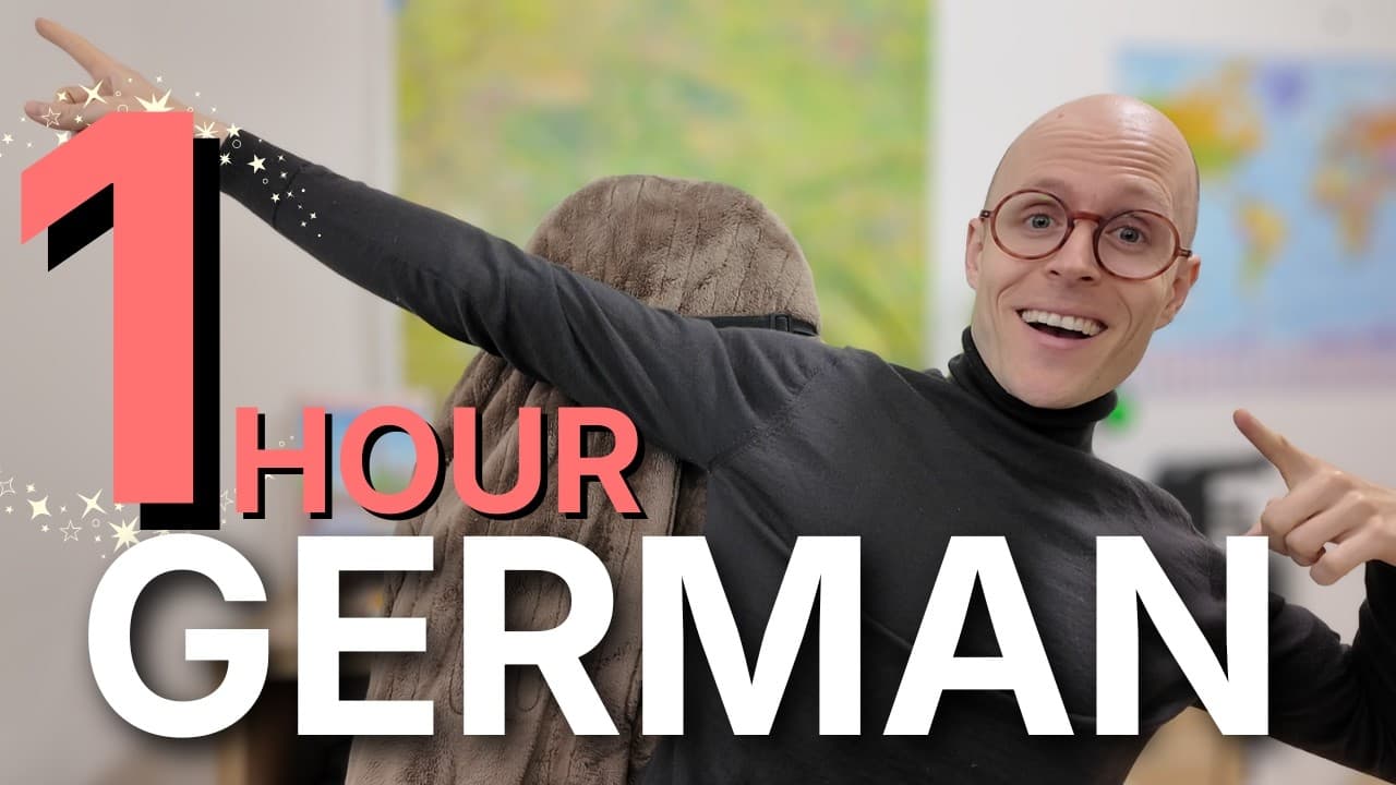 German Podcast: 1 Hour Listening 1.383 Words in One Hour | Get Streak 1.000.000🔥