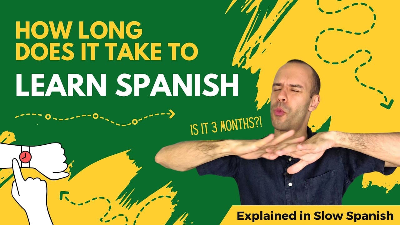 How long does it take to learn Spanish? - Beginner Spanish