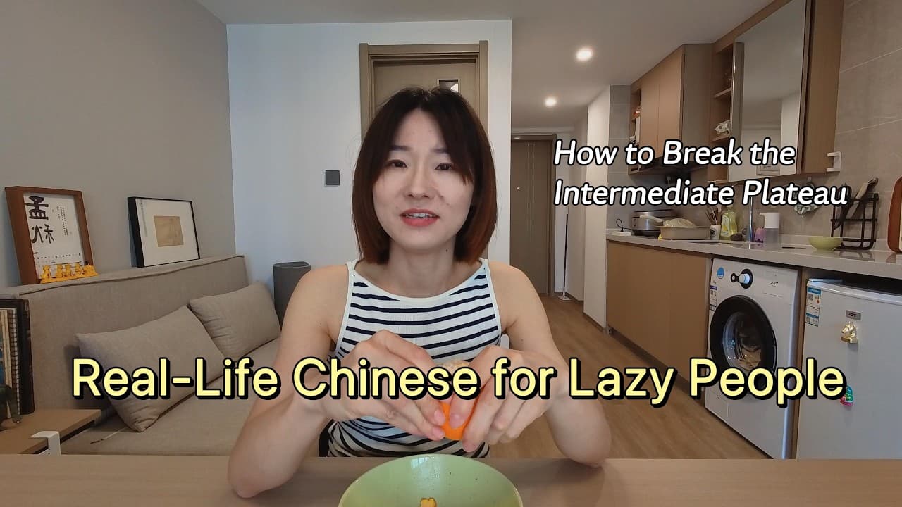 Real-Life Chinese for Lazy People
