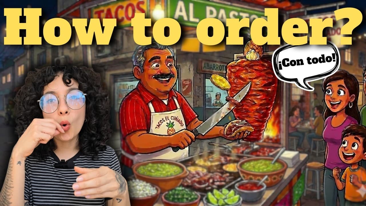 How to Order Tacos in Mexico 🌮 (Real Mexican Spanish!)