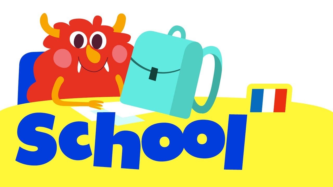 School Words in French: À l'École 🎒 | Blabber Beasts