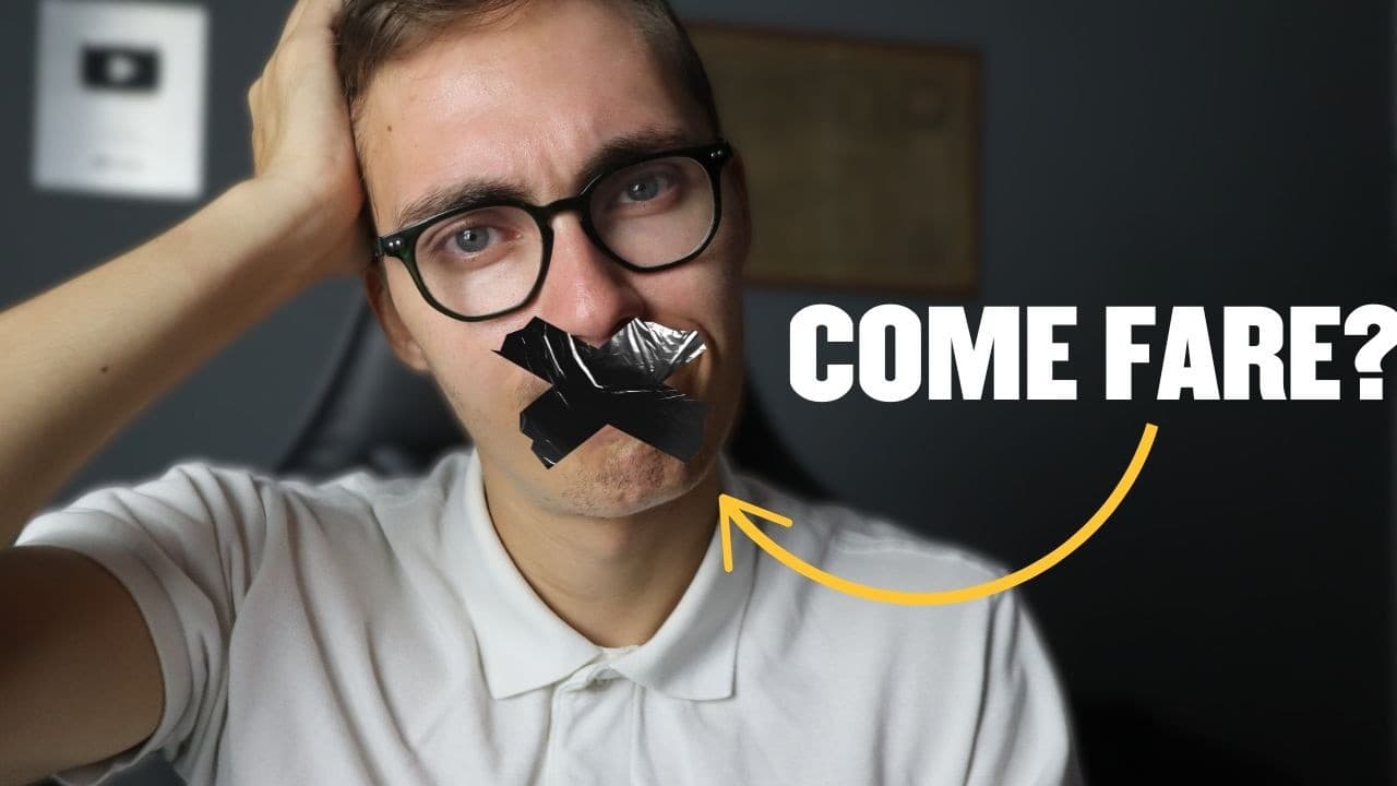 "Capisco bene, ma parlo male"... 😭