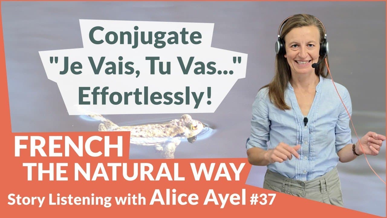 🐸🌈 Conjuguez "aller"  sans effort !  | Une fable d'Arnold Lobel