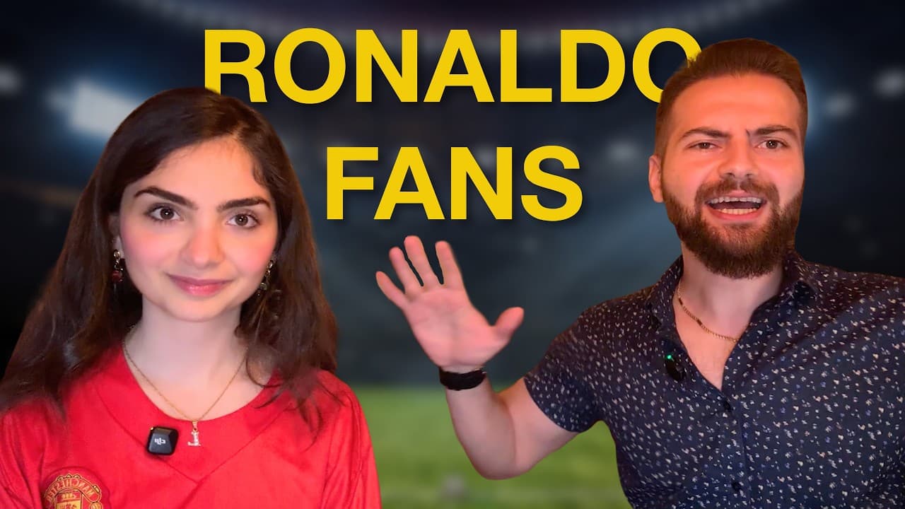 How My Sister Became a Ronaldo Fan? (Levantine Arabic)