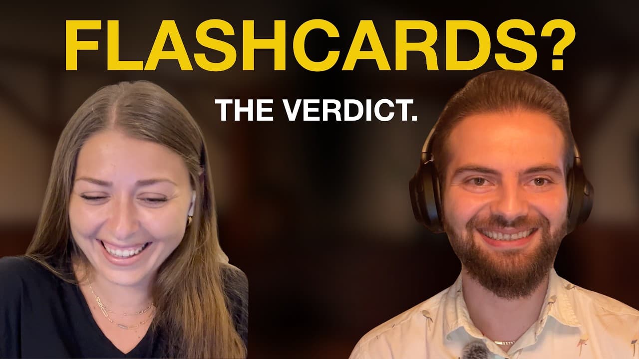 I Asked Maha If Flashcards Are Worth It.