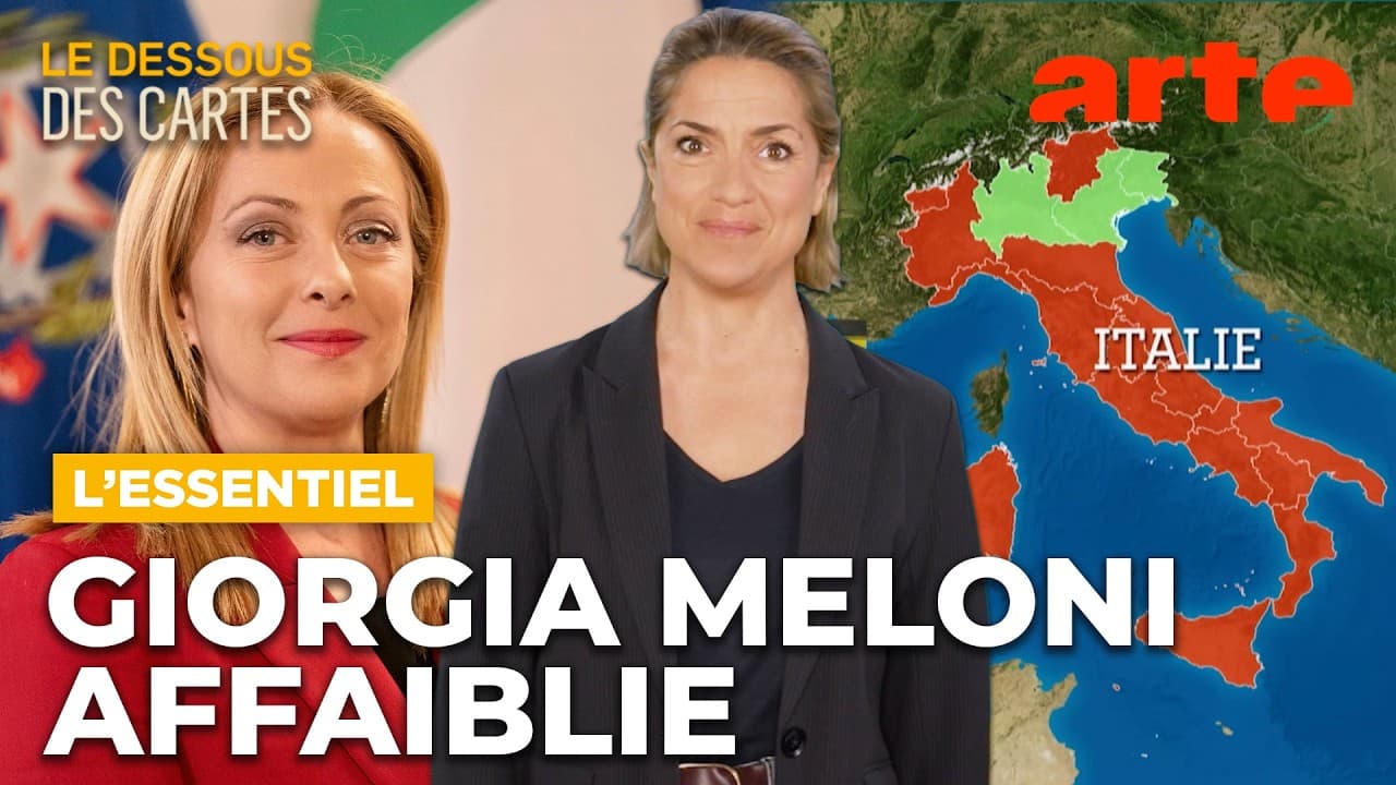 Référundum en Italie : les limites du Mélonisme ? | L'Essentiel du Dessous des cartes | ARTE