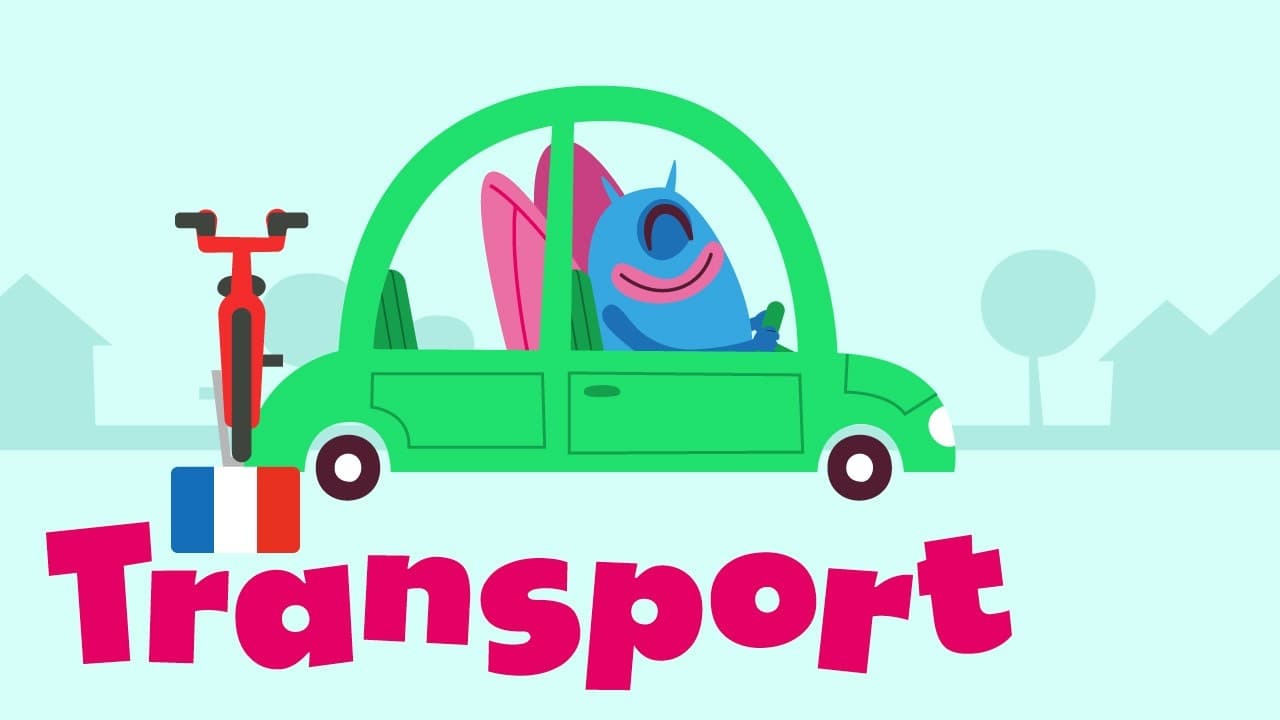 Transport in French: Les Transports 🚗 | Blabber Beasts French for Kids