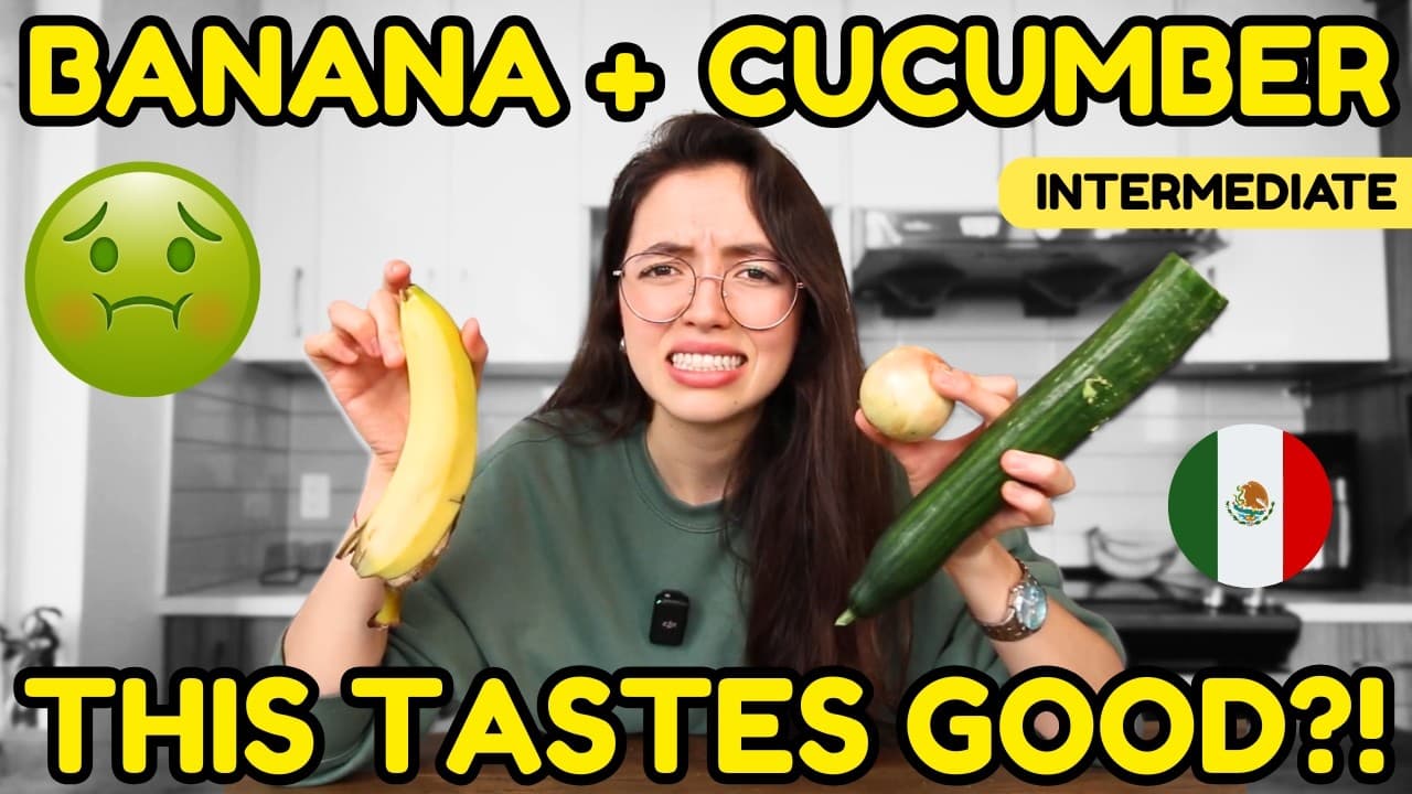 8 WEIRD Food Combinations That Taste GOOD?! (Learn Spanish)