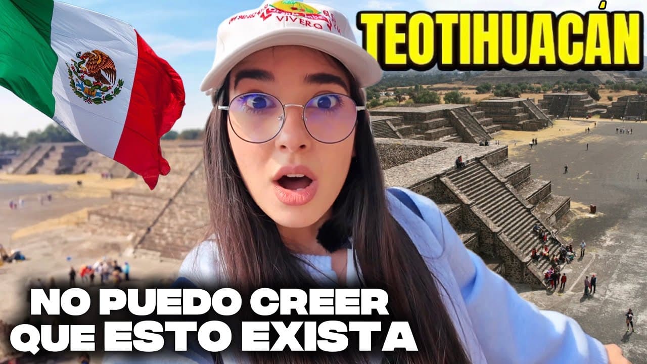 🇨🇺Así reaccioné a la IMPACTANTE ciudad de TEOTIHUACÁN😱 en MÉXICO🇲🇽😭
