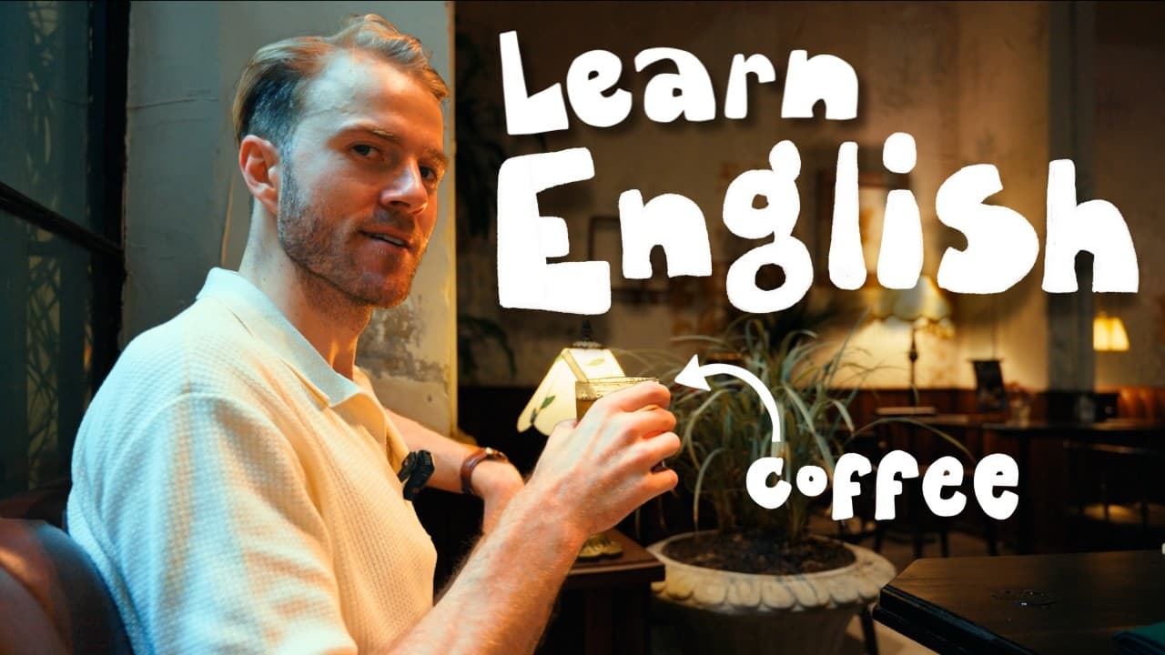 Learn English while Cafe Hopping ☕️ Comprehensible Input