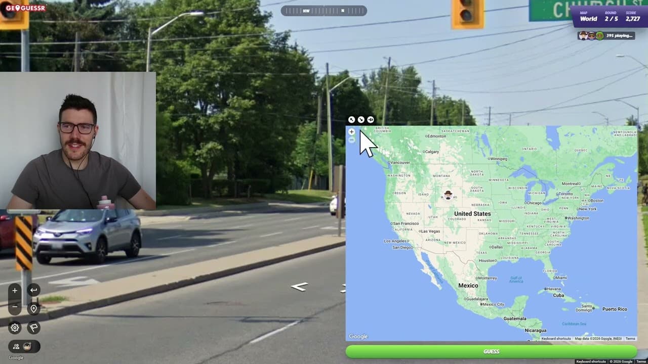 5 Days Break = 4,584 km Miss 🔷 Learn French with GeoGuessr 🌍🇫🇷🔥 #12