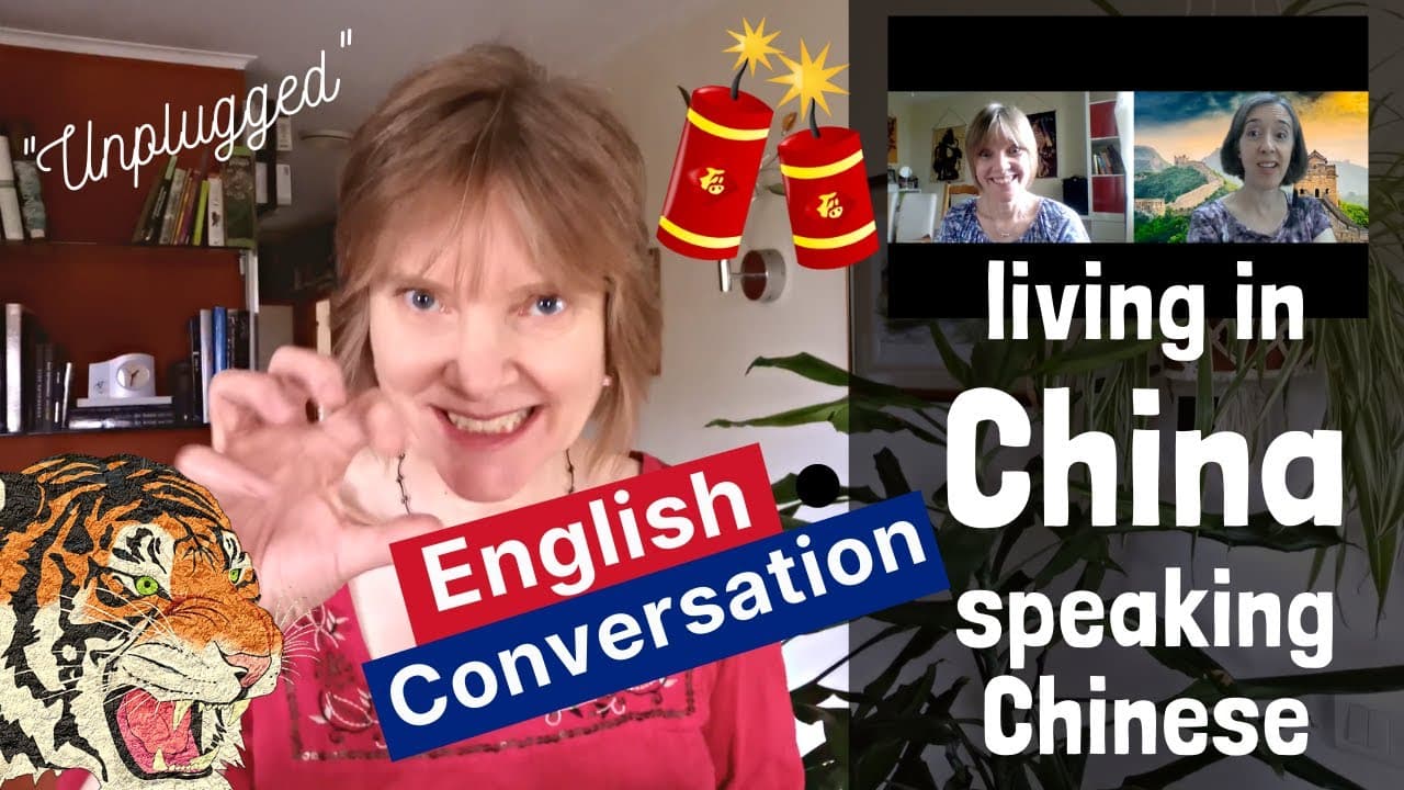 Living in China and learning Chinese - 🤣 Diane's funny stories - INTERMEDIATE English conversation