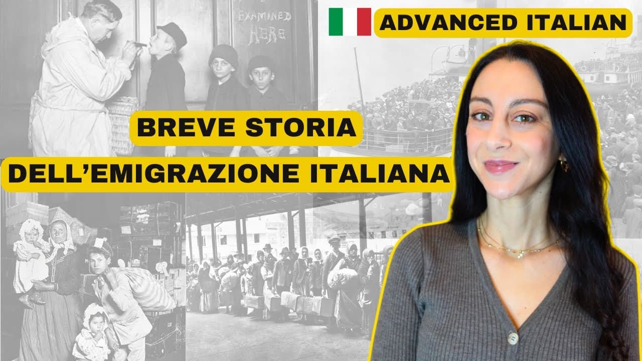 Breve storia dell'emigrazione italiana | Italiano per stranieri