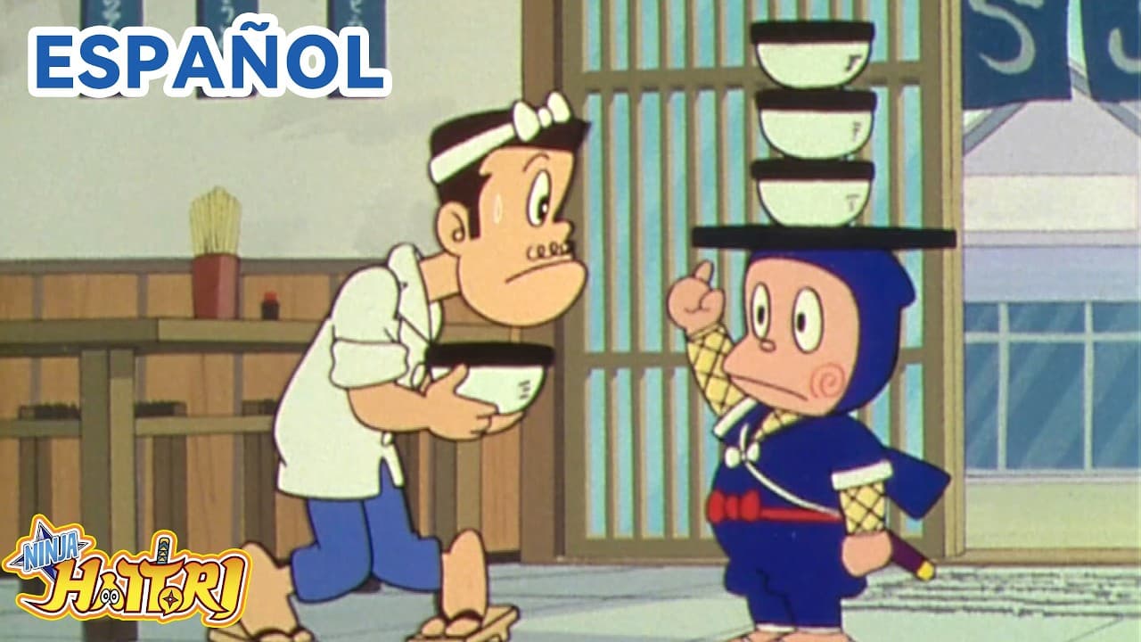 Ninja Hattori en Español | El Trabajo A Tiempo Parcial | Capítulos completos | Dibujos animados
