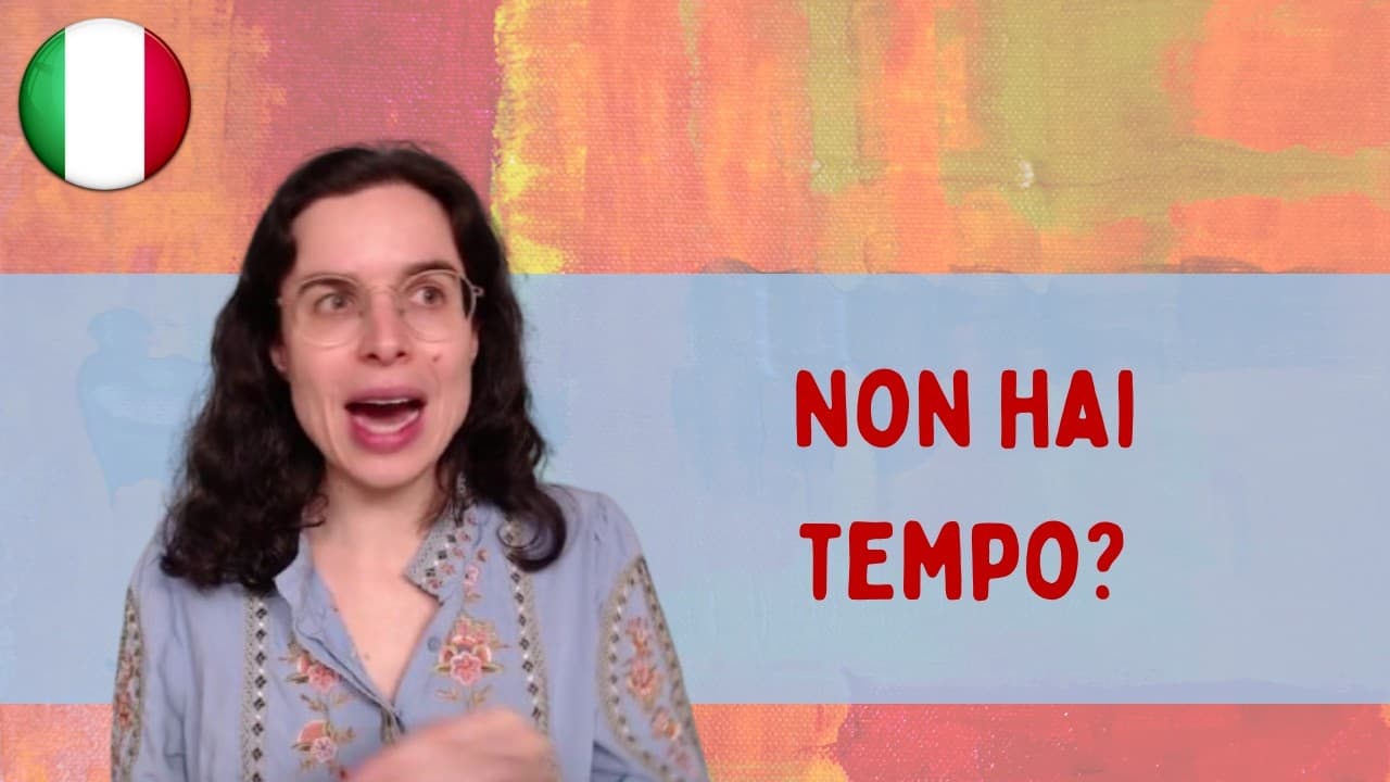 Davvero non hai tempo? || Podcast in italiano semplice || Episodio 211