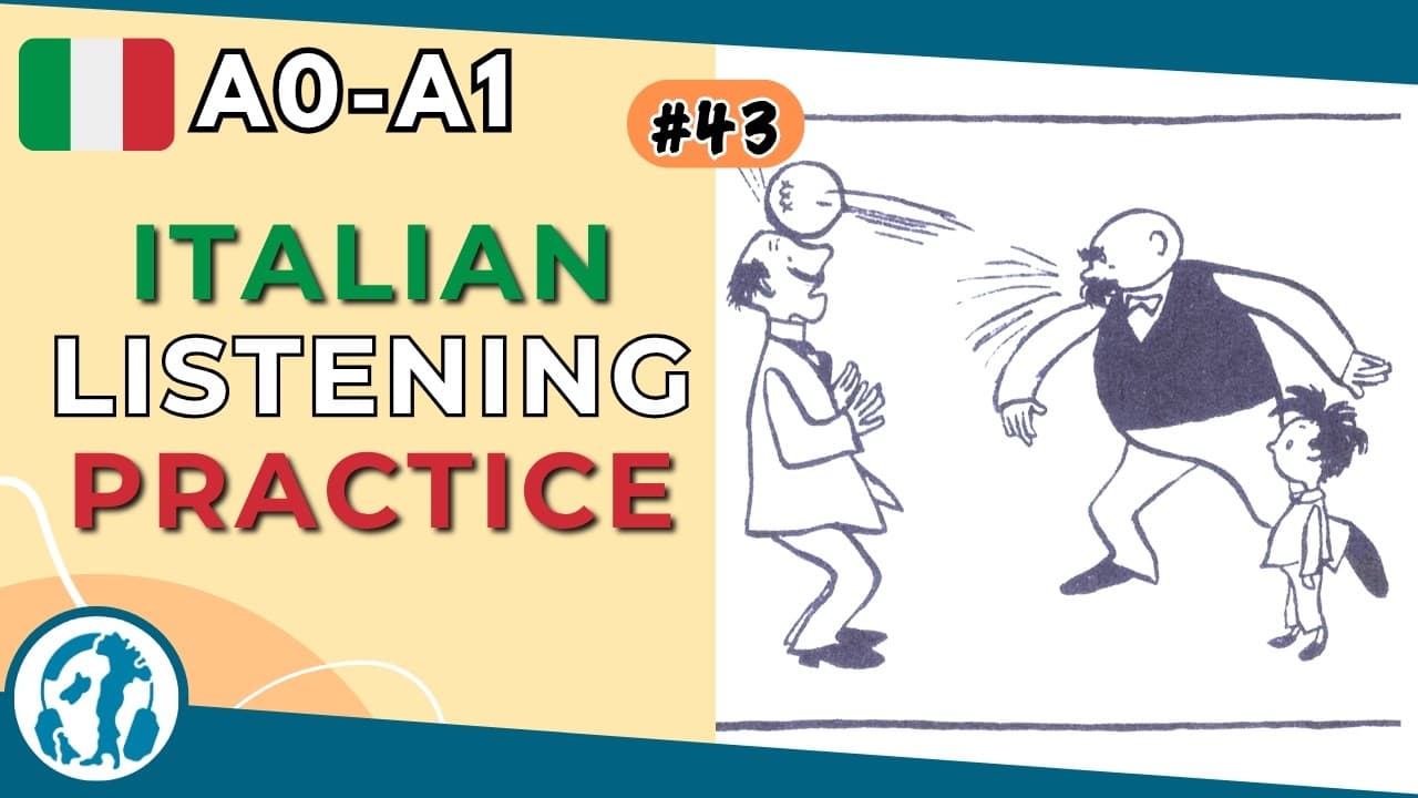🖼️ #33 |  Father and son (Italian A0-A1)