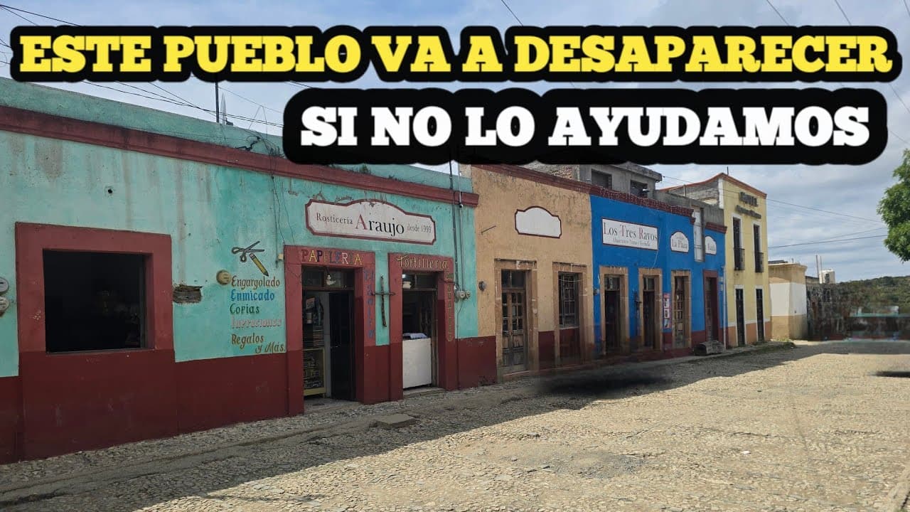 YA NO HAY NIÑOS, NI TRABAJO "Esta POR DESAPARECER" #pueblofantasma #urbex
