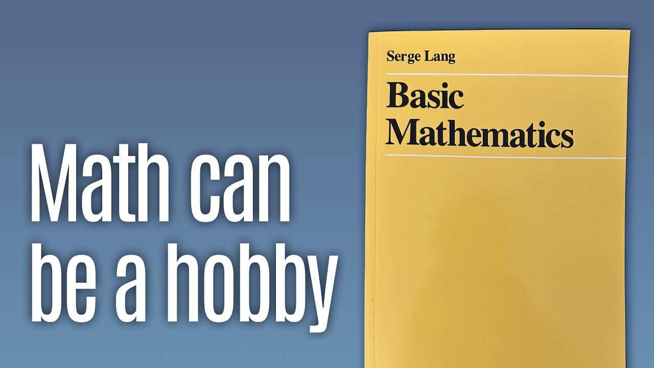 New series! Intro to Pure Math
