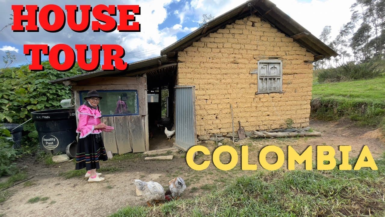 Rural Colombia house tour