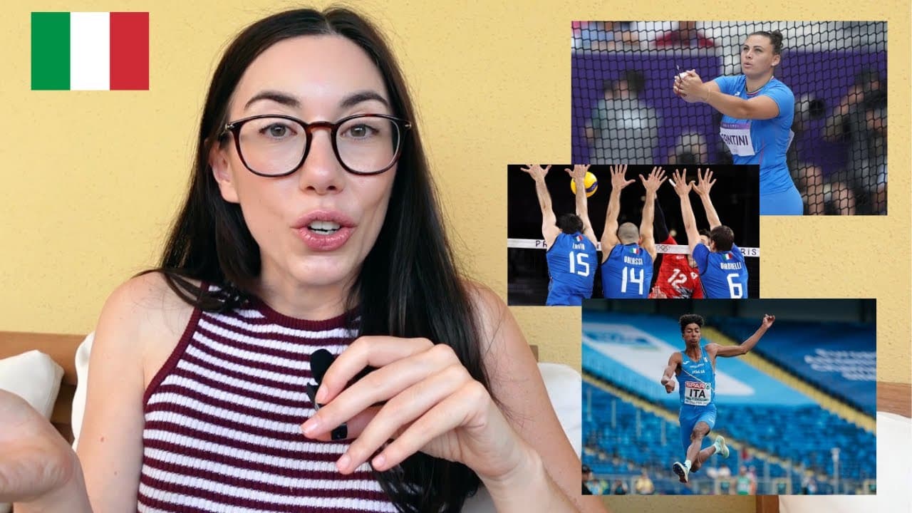 Italian culture: perché chiamiamo gli atleti italiani "Azzurri"? (Subtitles)