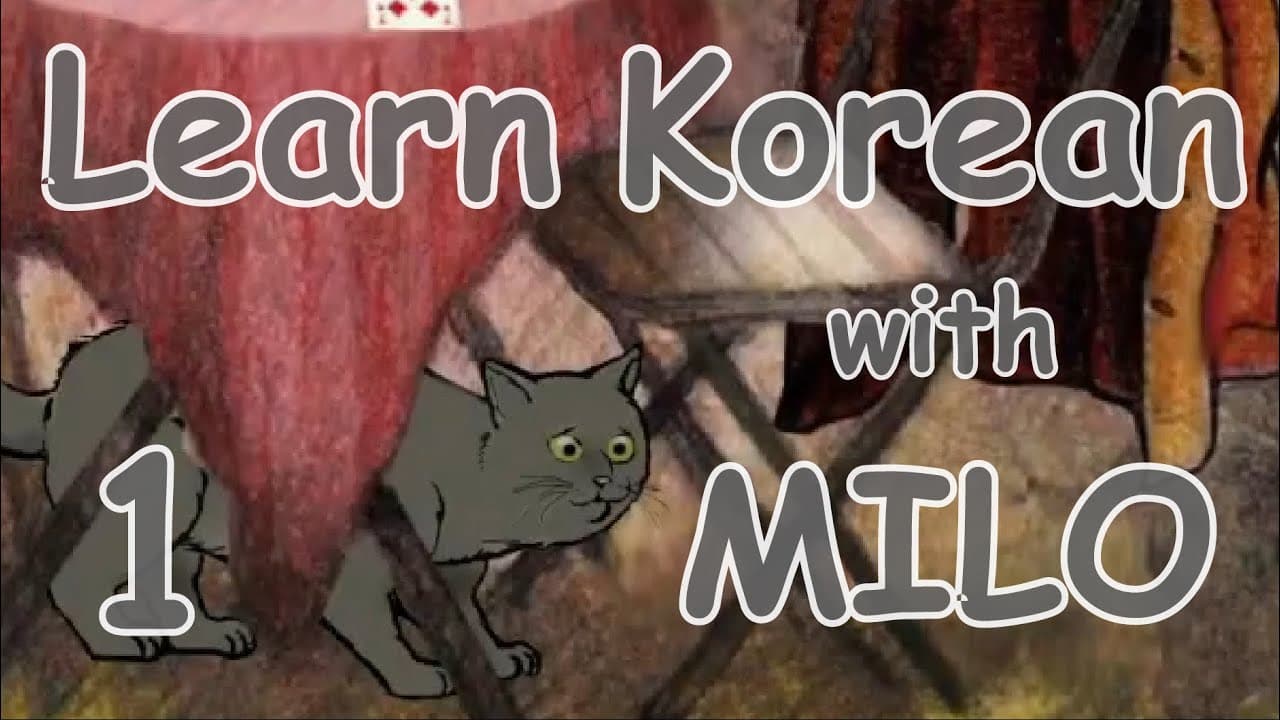 Learn Korean with games - [Milo and the Magpies] ep1