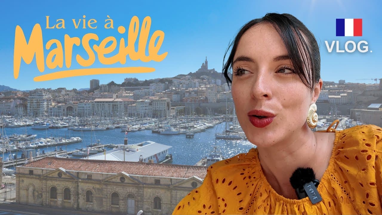 What Daily Life Looks Like in Marseille | Practice Your French with This Vlog