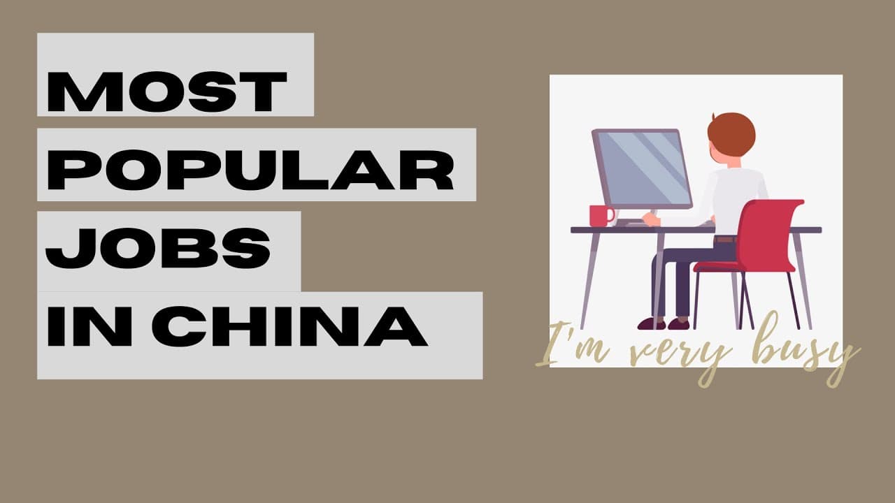 Intermediate Chinese podcast ｜EP03. Four most popular jobs in China