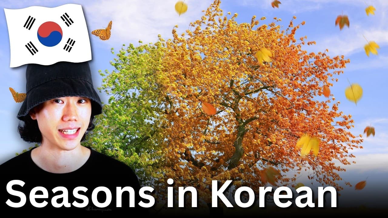[SUB] Slow Korean Podcast - Seasons