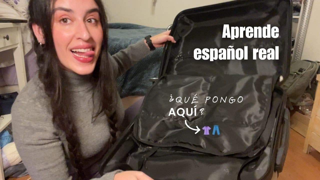 Haciendo la maleta en español: ¿qué me llevo? | Español en contexto