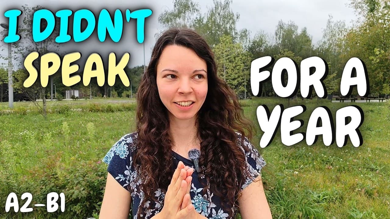 Learn Russian: My Language Learning Story | Speaking vs. Listening (A2-B1)
